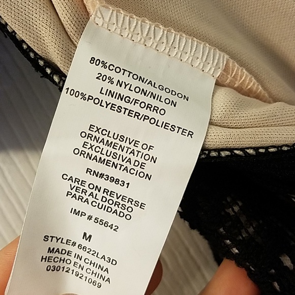 ☘3 for $24☘Black and blush lace dress - Picture 7 of 8